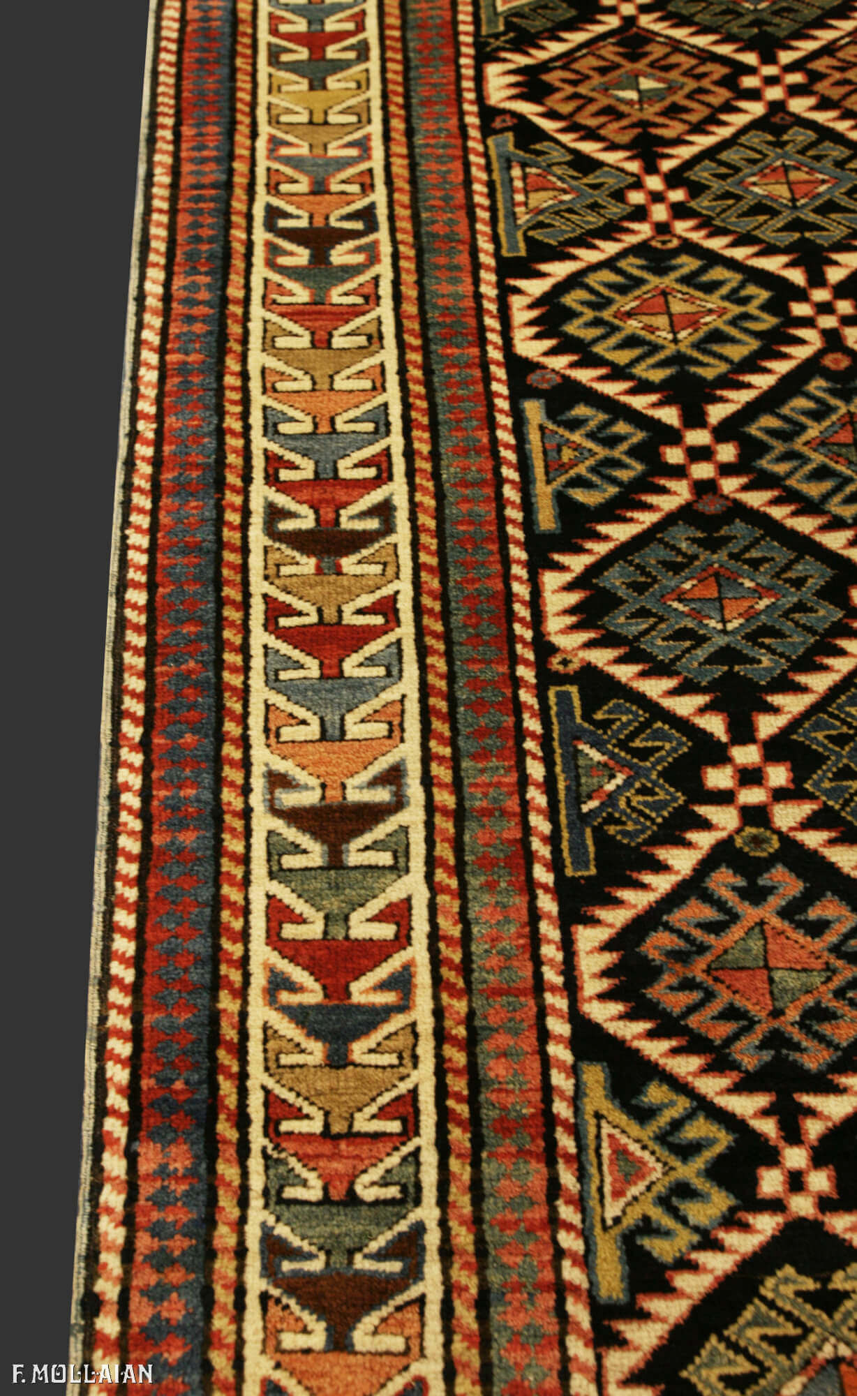 Antique Caucasian Akstafa Rug n°:85569157